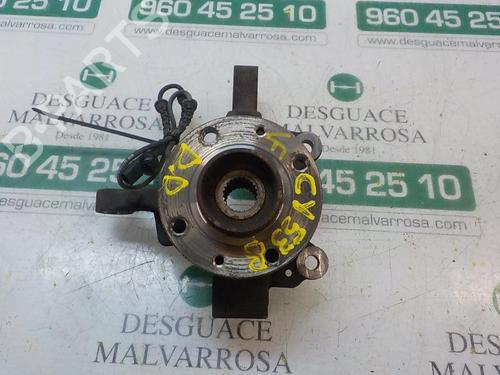 Used Right front steering knuckle Right front steering knuckle RENAULT CLIO III (BR0/1, CR0/1) 1.5 dCi (BR17, CR17) (86 hp) 3866299 3866299