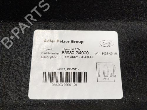 Rear parcel shelf HYUNDAI i30 (PDE, PD, PDEN) 1.0 T-GDI hybrid 48V | BP16663896C85 
