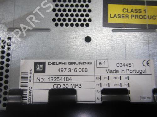 Radio OPEL CORSA D (S07) 1.3 CDTI (L08, L68) | BP3845627E6 - Image 2