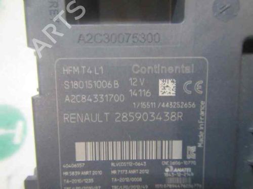 Ignition barrel RENAULT CLIO IV (BH_)  | BP6618650M48 