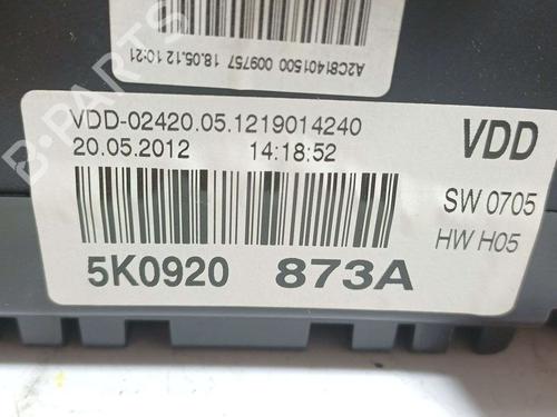 Instrument cluster VW GOLF VI (5K1) | BP37858349C47 - Image 3