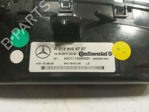 Climate control MERCEDES-BENZ E-CLASS Coupe (C238) E 400 4-matic (238.366) | BP38682948I5 - Image 3