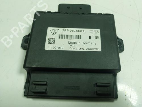 Used Electronic module Electronic module PORSCHE PANAMERA (970) 3.0 D (250 hp) 17101931 17101931