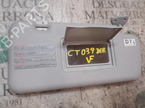 Used Right sun visor Right sun visor NISSAN NOTE (E11, NE11) 1.4 (88 hp) 3830061 3830061