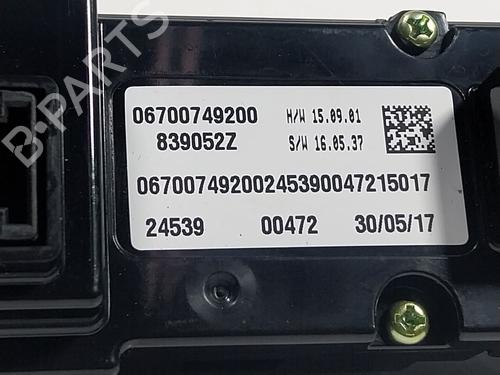 Climate control MASERATI LEVANTE SUV (M161) 3.0 S Q4 | BP17365539I5 