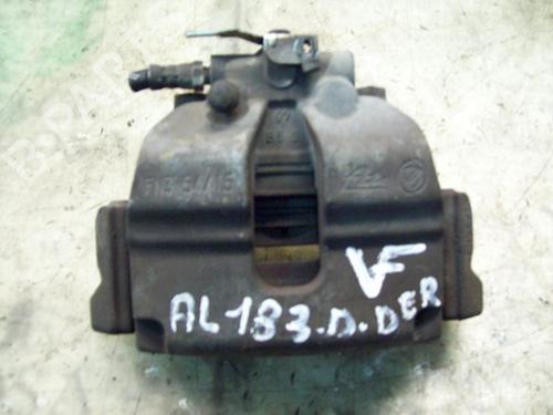 Used Right front brake caliper Right front brake caliper ALFA ROMEO 156 (932_) 1.6 16V T.SPARK (932.A4, 932.A4100) (120 hp) 11557447 11557447
