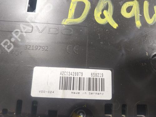 Instrument cluster VW GOLF VI (5K1) 1.6 TDI | BP24553368C47 