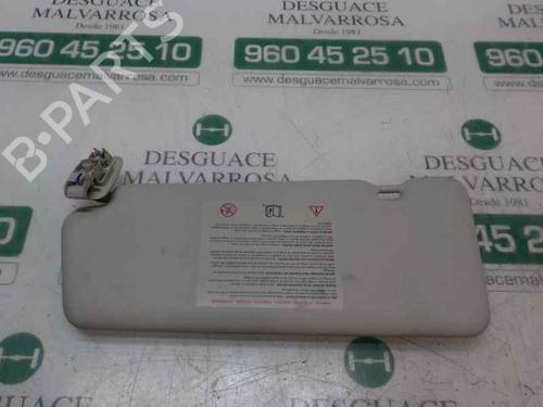 Used Right sun visor Right sun visor RENAULT MEGANE III Hatchback (BZ0/1_, B3_) 1.5 dCi (BZ0C) (90 hp) 3988218 3988218