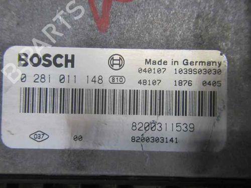 Engine control unit (ECU) RENAULT LAGUNA II (BG0/1_) 1.9 dCi (BG08, BG0G) | BP3880194M57 