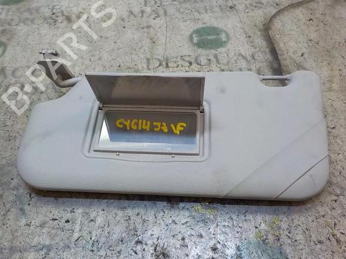Used Left sun visor FORD FIESTA VI (CB1, CCN) 1.6 TDCi (95 hp) 3850118