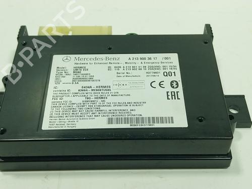 Elektronisk modul MERCEDES-BENZ C-CLASS Coupe (C205) AMG C 43 4-matic (205.364) A2139003617 | A2139003617