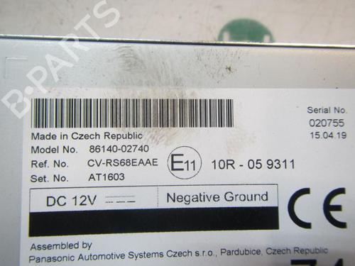 Electronic module TOYOTA COROLLA Hatchback (_E21_, _EA1_, _EH1_) | BP9104315M83