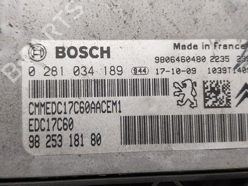 Engine control unit (ECU) CITROËN GRAND C4 SPACETOURER (3A_, 3E_) | BP28619199M57 - Image 5