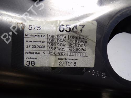 Rear left window mechanism MERCEDES-BENZ C-CLASS (W204)  | BP15198696C24 
