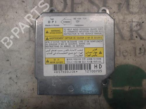Used ECU airbags CHEVROLET KALOS 1.2 (72 hp) 3803635