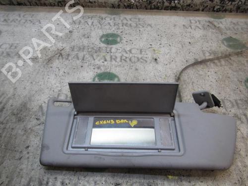 Used Right sun visor Right sun visor OPEL ZAFIRA / ZAFIRA FAMILY B (A05) 1.9 CDTI (M75) (120 hp) 3843321 3843321