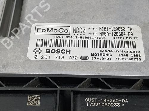 Engine control unit (ECU) FORD FIESTA VII (HJ, HF) 1.0 EcoBoost | BP19491966M57