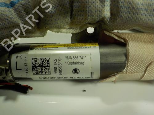 Left curtain airbag SKODA RAPID (NH3, NK3, NK6) 1.6 TDI | BP11191960C11 