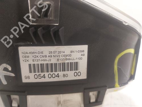 Instrument cluster PEUGEOT 208 I (CA_, CC_) 1.4 HDi | BP17650310C47