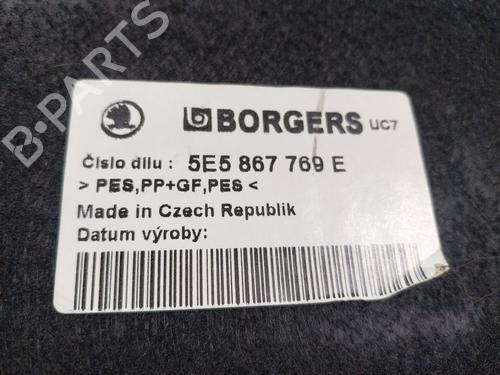 Rear parcel shelf SKODA OCTAVIA III (5E3, NL3, NR3) 2.0 TDI | BP16663852C85 