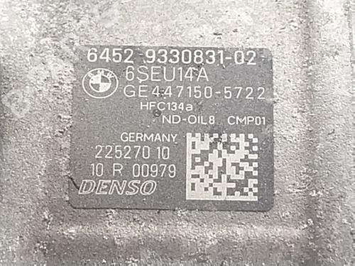 AC compressor BMW 3 (F30, F80)  | BP18914791M34 