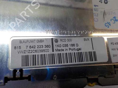 Bilradio VW TOURAN (1T1, 1T2) 1.9 TDI | BP3881120E6 