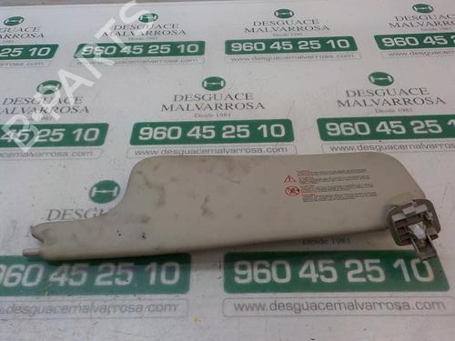 Right sun visor RENAULT MEGANE II (BM0/1_, CM0/1_) 1.9 dCi (BM0G, CM0G) (120 hp)null