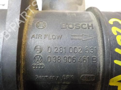 Mass air flow sensor SEAT LEON (1P1) 1.9 TDI | BP3859776M95 