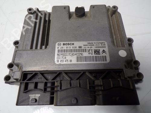 Used Engine control unit (ECU) PEUGEOT 208 I (CA_, CC_) 1.4 HDi (68 hp) 11716170
