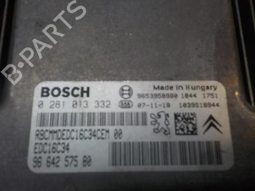 Engine control unit (ECU) PEUGEOT 308 I (4A_, 4C_) 1.6 HDi | BP3851638M57 