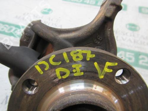 Left front steering knuckle PEUGEOT 207 (WA_, WC_)  | BP3872526M25 