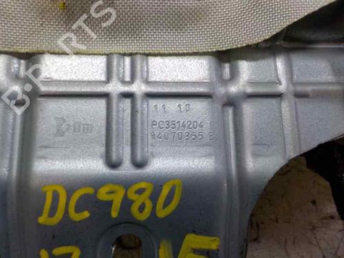 Left curtain airbag PEUGEOT 3008 I MPV (0U_) 1.6 HDi | BP4758714C11 