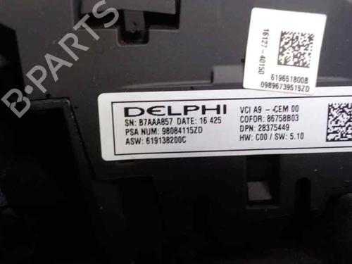 Steering wheel PEUGEOT 208 I (CA_, CC_) 1.6 BlueHDi 100 | BP6509169C49 