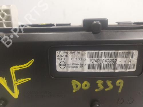 Instrument cluster RENAULT KANGOO / GRAND KANGOO II (KW0/1_) 1.5 dCi 90 (KW05, KW08, KW0G, KW11) | BP18299402C47 