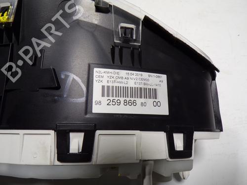 Instrument cluster PEUGEOT 2008 I (CU_) 1.5 BlueHDI 100 | BP17150332C47