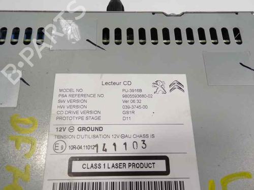 Radio PEUGEOT 308 II (LB_, LP_, LW_, LH_, L3_)  | BP6706358E6 