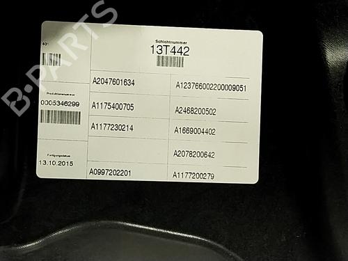 Front right window mechanism MERCEDES-BENZ CLA Shooting Brake (X117) CLA 220 CDI / d (117.903) | BP17529455C23 
