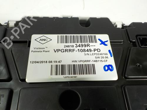 Kombinert Instrument RENAULT CAPTUR I (J5_, H5_)  | BP10906263C47 