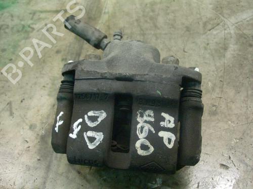Used Right front brake caliper RENAULT CLIO II (BB_, CB_) 1.5 dCi (B/CB07) (65 hp) 11557594