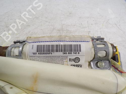 Right curtain airbag VW GOLF VI (5K1) 1.6 TDI | BP8493018C12 