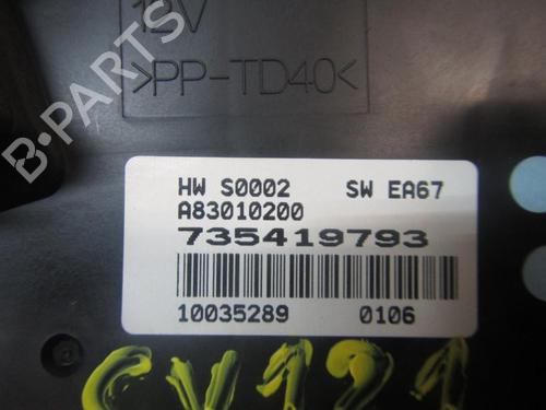 Climate control FIAT GRANDE PUNTO (199_) 1.3 D Multijet (199.AXD11, 199.AXD1A, 199.AXD1B,... | BP3833103I5 