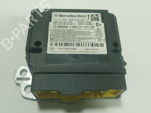 Used ECU airbags MERCEDES-BENZ VITO Van (W447) 111 CDI (447.601, 447.603, 447.605) (114 hp) 26120474