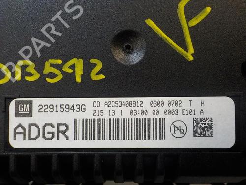 Display monitor OPEL INSIGNIA A (G09) 2.0 CDTI (68) | BP3869111C48 