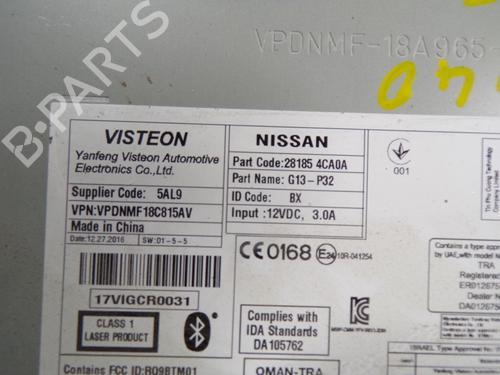 Radio NISSAN X-TRAIL III (T32_, T32R, T32RR) 2.0 dCi (T32) | BP7645414E6