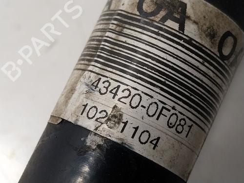 Left front driveshaft TOYOTA VERSO (_R2_) 2.0 D-4D (AUR20_, AUR20R) | BP28214719M38 
