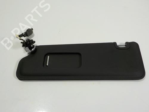 Left sun visor BENTLEY CONTINENTAL Coupe (3W_, 393) 6.0 FLEX 3W0857551R | 3W0857583F