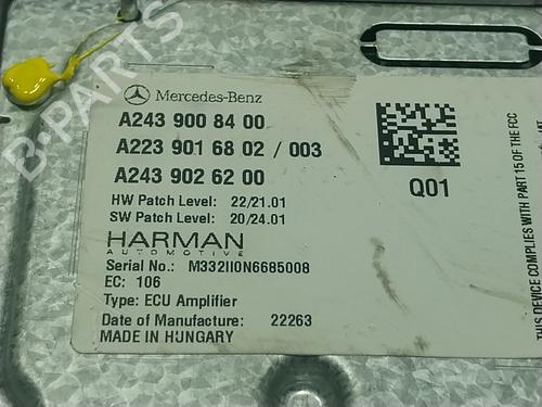 Electronic module MERCEDES-BENZ A-CLASS (W177) A 250 e (177.086) | BP19436079M83 