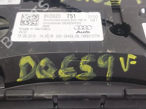 Instrument cluster AUDI A3 Sportback (8VA, 8VF)  | BP24575500C47