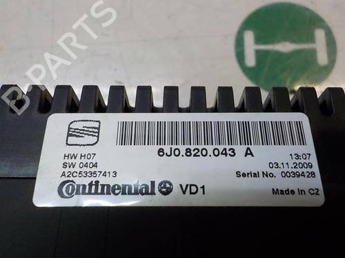 Climate control SEAT IBIZA IV (6J5, 6P1)  | BP3864740I5 