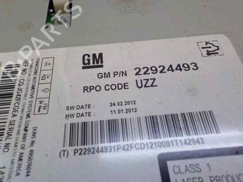 Radio OPEL INSIGNIA A Sports Tourer (G09) 2.0 CDTI (35) | BP6240995E6 